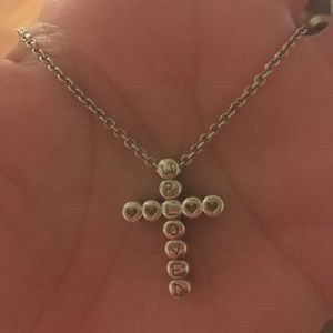 Brighton U R LOVED Cross Necklace